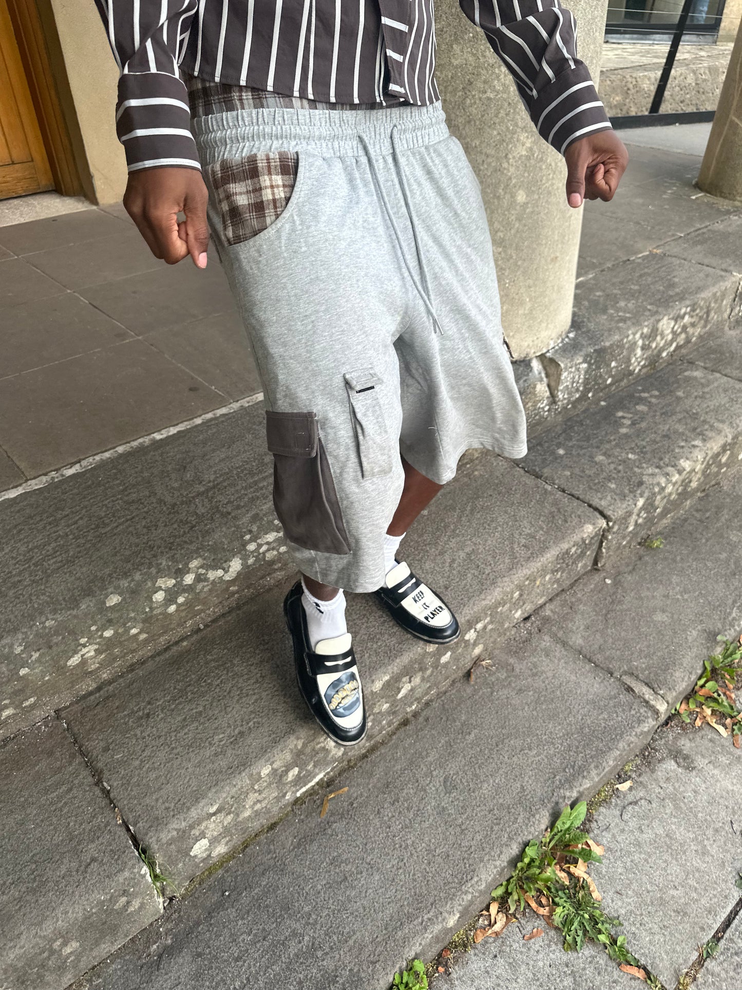 Player Plaid Shorts