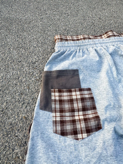 Player Plaid Shorts