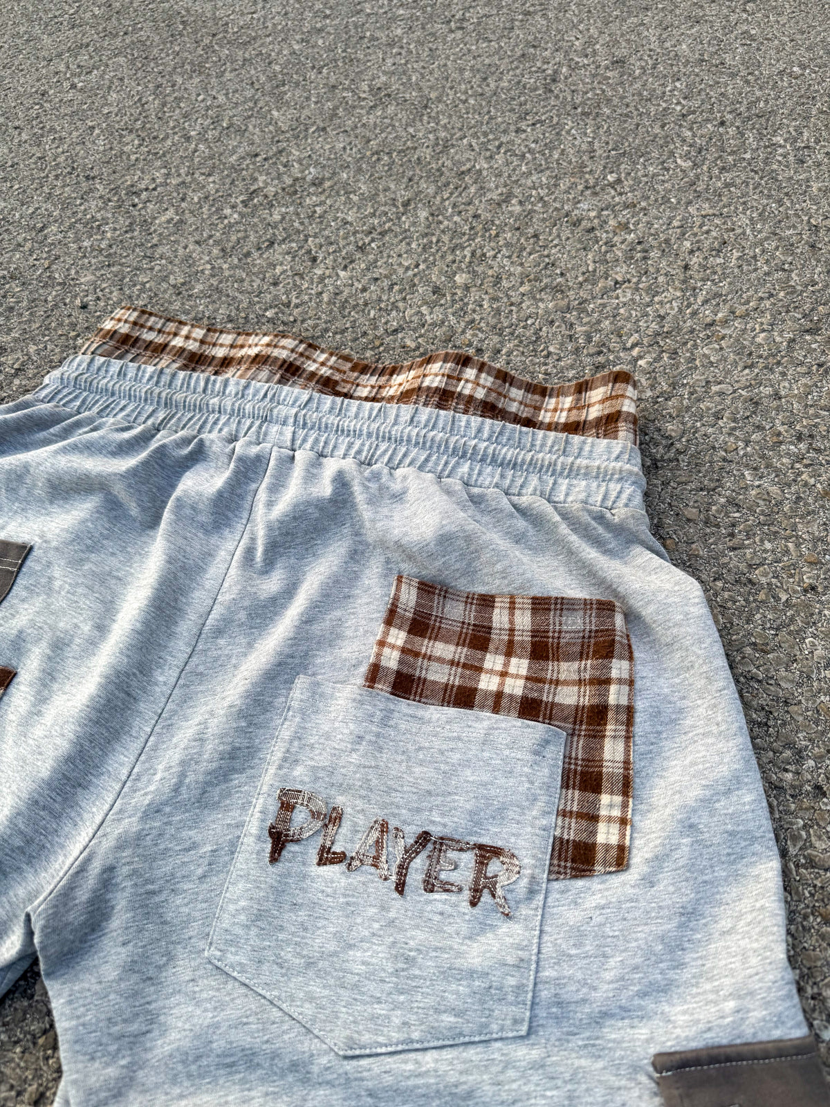 Player Plaid Shorts