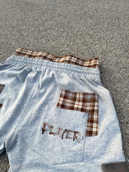 Player Plaid Shorts